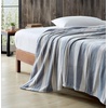 image:imageEddie Bauer  Plush Twin Blanket Striped amp Soft Blanket for Bed or CouchStones Throw Stripe