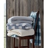 image:imageEddie Bauer  Plush Twin Blanket Striped amp Soft Blanket for Bed or CouchStones Throw Stripe