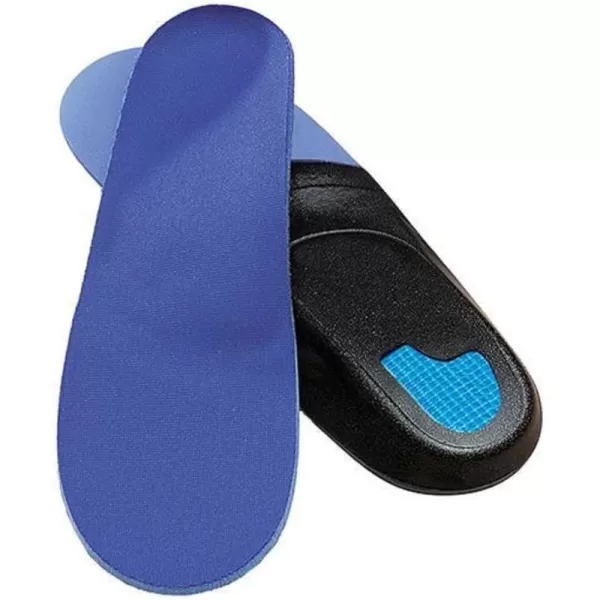 Orthofeet Arch Support Orthotic Inserts for Men Plantar Fasciitis Heel PainRelief Insoles Biosole-Gel Sport, Size 12