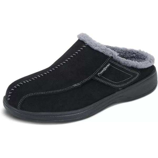 Orthofeet Men's Orthopedic Suede Asheville Slippers