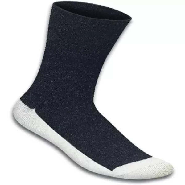 Orthofeet Non-Binding Non-Constrictive Circulation Seam Free Casual Dress Socks, 3 Pack