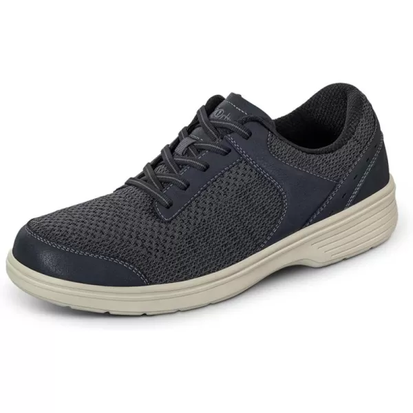 Orthofeet Men's Orthopedic Knit Tabor Casual Shoes