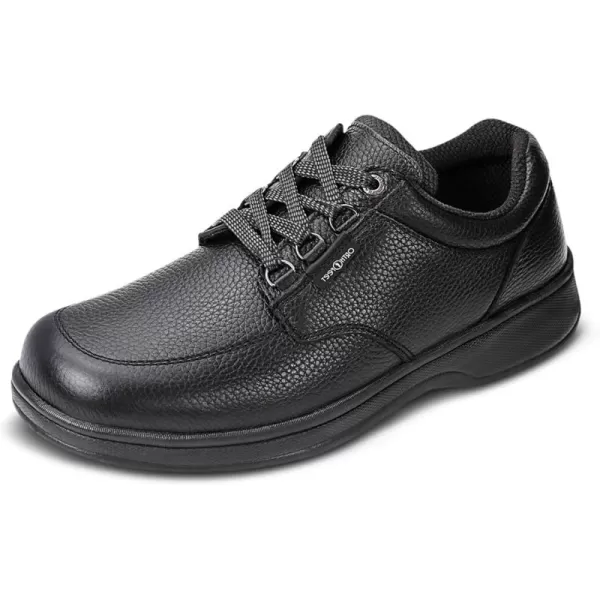 Orthofeet Men's Orthopedic Leather Avery Island Casual Shoes