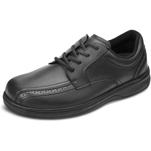 Orthofeet Men's Orthopedic Leather Gramercy Dress Shoes