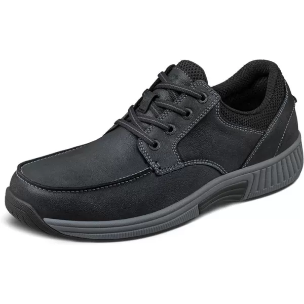 Orthofeet Men's Orthopedic Leather Leo Casual Shoes