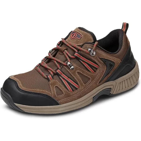 Orthofeet Men's Orthopedic Leather Sorrento Outdoor Sneakers