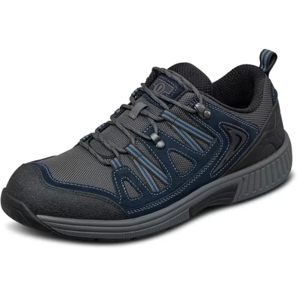 Orthofeet Men's Orthopedic Leather Sorrento Outdoor Sneakers