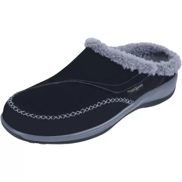 Orthofeet Women's Orthopedic Faux Fur Lined Charlotte Slippers