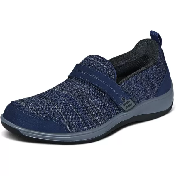 Orthofeet Women's Orthopedic Stretch Knit Quincy Slip-On Shoes