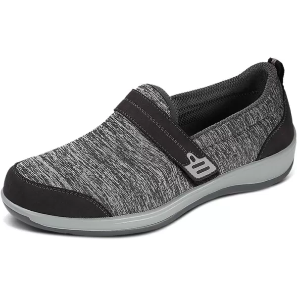 Orthofeet Women's Orthopedic Stretch Knit Quincy Slip-On Shoes