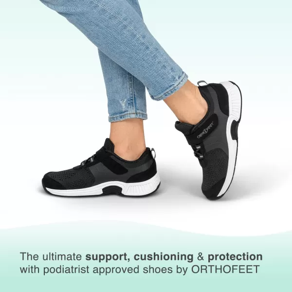 Orthofeet Women's Orthopedic Knit Joelle Sneakers