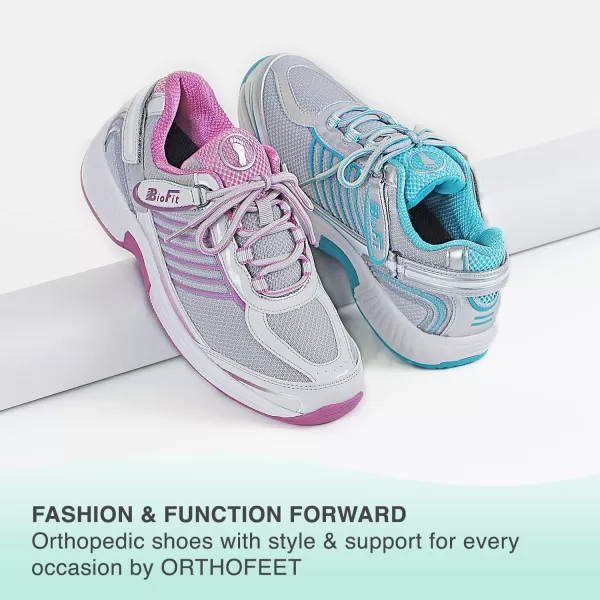 Orthofeet Women's Orthopedic Verve Tie-Less Sneakers