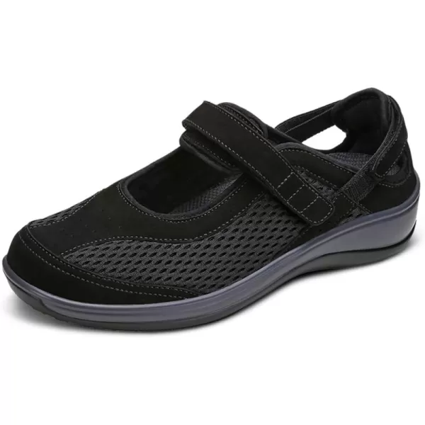 Orthofeet Women's Orthopedic Knit Sanibel Mary Jane Shoes