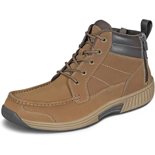 imageOrthofeet Mens Orthopedic Leather Ryder BootsBrown