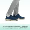 imageOrthofeet Mens Orthopedic Knit Rex HandsFree Casual ShoeBlue