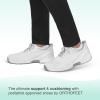 imageOrthofeet Mens Orthopedic Knit Yari HandsFree SneakersWhite