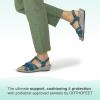 imageOrthofeet Womens Orthopedic Hope SandalsBlue