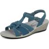 imageOrthofeet Womens Orthopedic Hope SandalsBlue