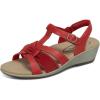 imageOrthofeet Womens Orthopedic Hope SandalsRed