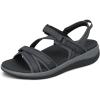 imageOrthofeet Womens Orthopedic WaterFriendly Lake SandalsBlack