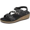 imageOrthopedic Womens Orthopedic Leather Chloe SandalsBlack