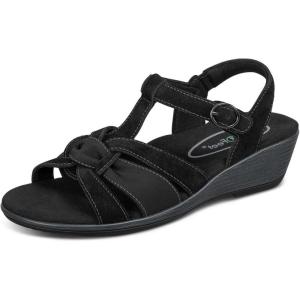 imageOrthofeet Womens Orthopedic Hope SandalsBlack