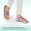 imageOrthofeet Womens Orthopedic Knit Lyra SandalsRose