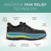 imageOrthofeet Mens Orthopedic Claude HandsFree Casual Shoes for Foot Pain ReliefCharcoal