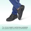 imageOrthofeet Mens Orthopedic Leather Broadway Casual ShoesBlack