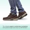imageOrthofeet Mens Orthopedic Leather Leo Casual ShoesBrown