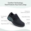 imageOrthofeet Mens Orthopedic Stretchable Bismarck Casual ShoesBlack