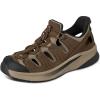 imageOrthofeet Mens Orthopedic Saturn HandsFree SlipOn SandalsBrown