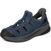 imageOrthofeet Mens Orthopedic Saturn HandsFree SlipOn SandalsNavy