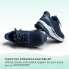 imageOrthofeet Mens Orthopedic HandsFree Tilos SlipOn SneakersNavy