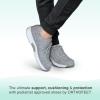 imageOrthofeet Mens Orthopedic Knit Lava SneakersGrey