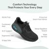 imageOrthofeet Womens Orthopedic HandsFree Nira SlipOn SneakersAll Black
