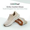 imageOrthofeet Womens Orthopedic HandsFree Nira SlipOn SneakersBlonde