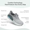 imageOrthofeet Womens Orthopedic HandsFree Nira SlipOn SneakersLight Grey