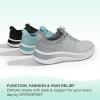 imageOrthofeet Womens Orthopedic HandsFree Nira SlipOn SneakersTurquoise