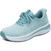 imageOrthofeet Womens Orthopedic HandsFree Nira SlipOn SneakersTurquoise
