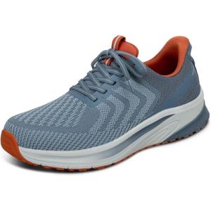imageOrthofeet Mens Orthopedic HandsFree Tilos SlipOn SneakersBlueOrange