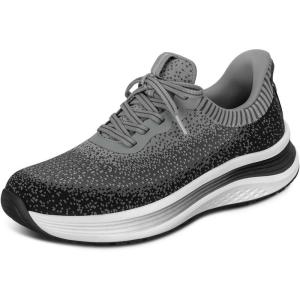 imageOrthofeet Womens Orthopedic HandsFree Nira SlipOn SneakersBlackGrey
