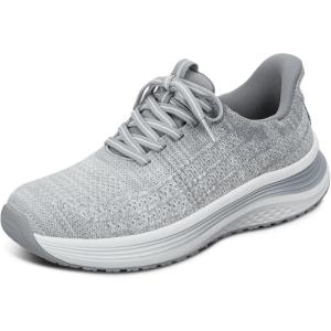 imageOrthofeet Womens Orthopedic HandsFree Nira SlipOn SneakersLight Grey