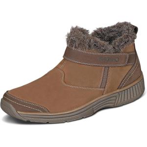 imageOrthofeet Womens Orthopedic Leather Siena Ankle BootsBrown