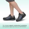 imageOrthofeet Mens Orthopedic Waterproof Avalon Hiking ShoesGrey