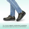 imageOrthofeet Mens Orthopedic Waterproof Avalon Hiking ShoesOlive