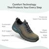 imageOrthofeet Mens Orthopedic Waterproof Cascade Hiking ShoesOlive