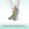 imageOrthofeet Womens Orthopedic Knit Coral SneakersGrey