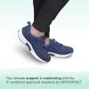 imageOrthofeet Womens Orthopedic Knit Francis NoTie SneakersBlue