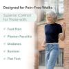 imageOrthofeet Womens Orthopedic Knit Kita HandsFree SneakersNavyOrchid